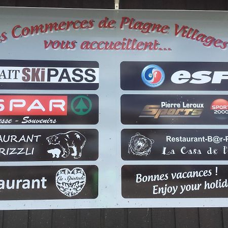 לה פלאנייה Appartement 5 Pers Plagne Village מראה חיצוני תמונה