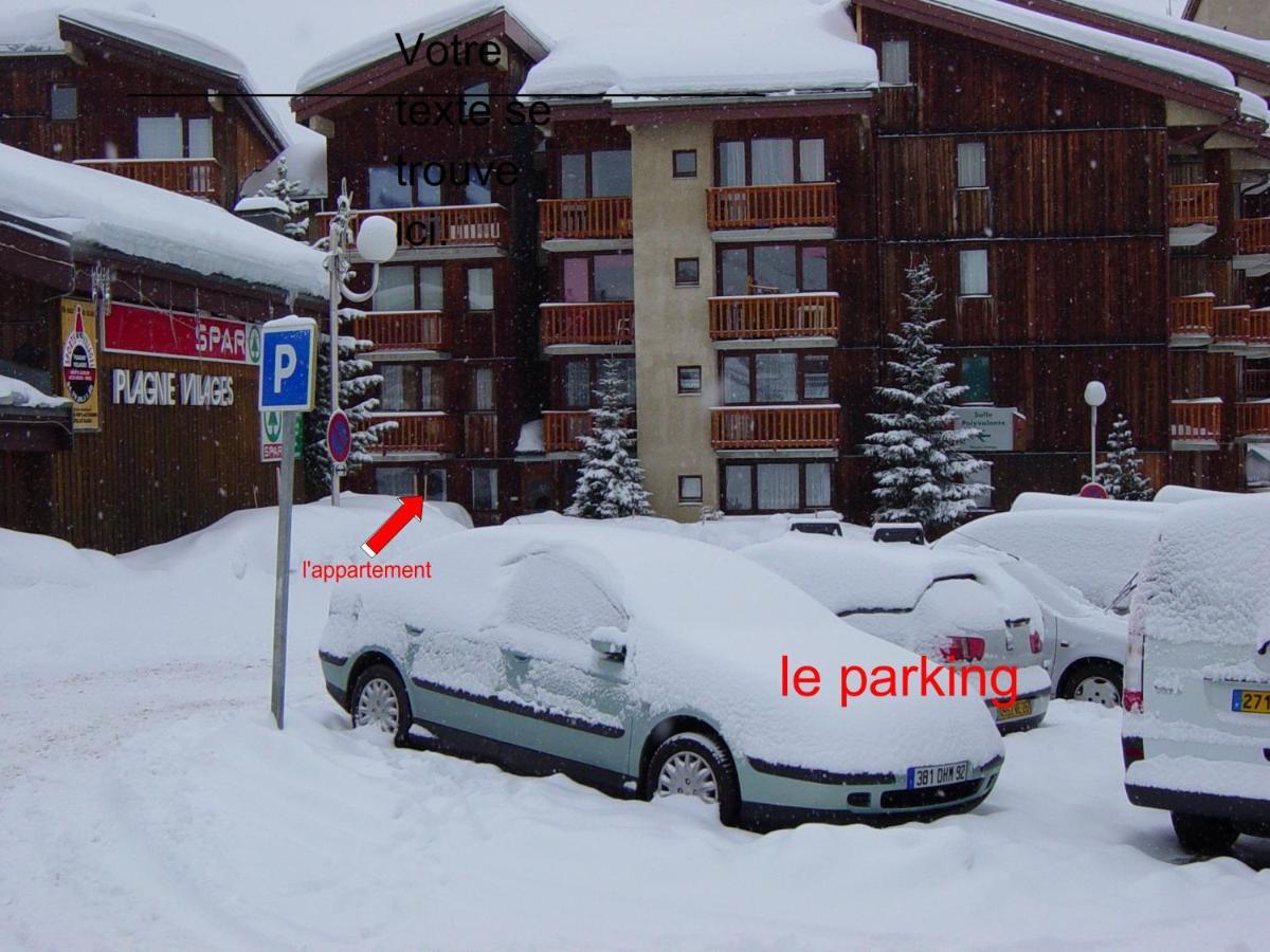 לה פלאנייה Appartement 5 Pers Plagne Village מראה חיצוני תמונה